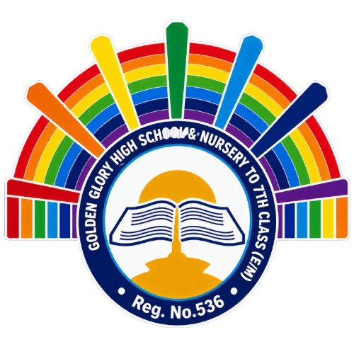 golden glory play school logo latest png